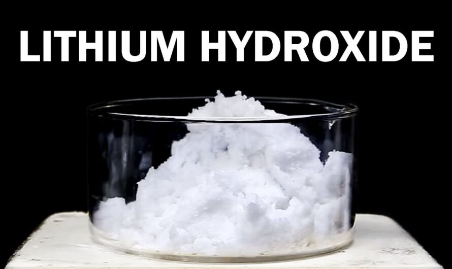 Increasing Demand for Lithium Hydroxide Drives the Growth of the Global Lithium Hydroxide Market