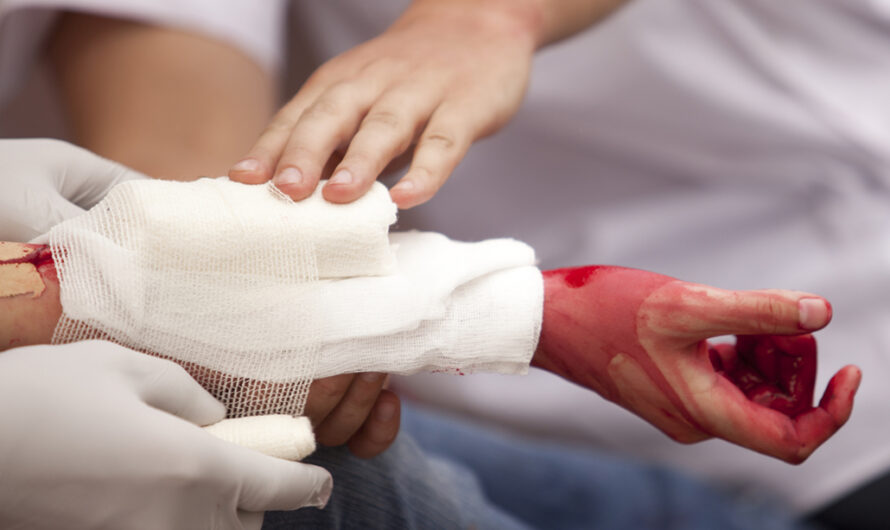 Bandages And Gauzes Are The Largest Segment Driving The Growth Of Traditional Wound Management Market