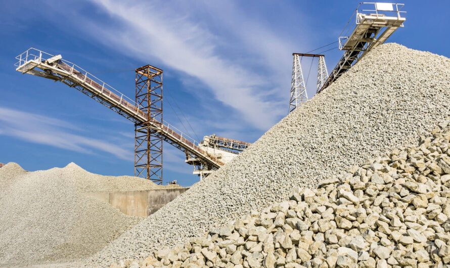 Construction Aggregates Market Is Estimated To Witness High Growth Owing To Increasing Infrastructure Projects